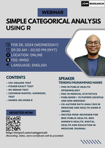 Webinar - Simple categorical analysis using R